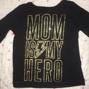 Long sleeve beautiful baby girl shirt